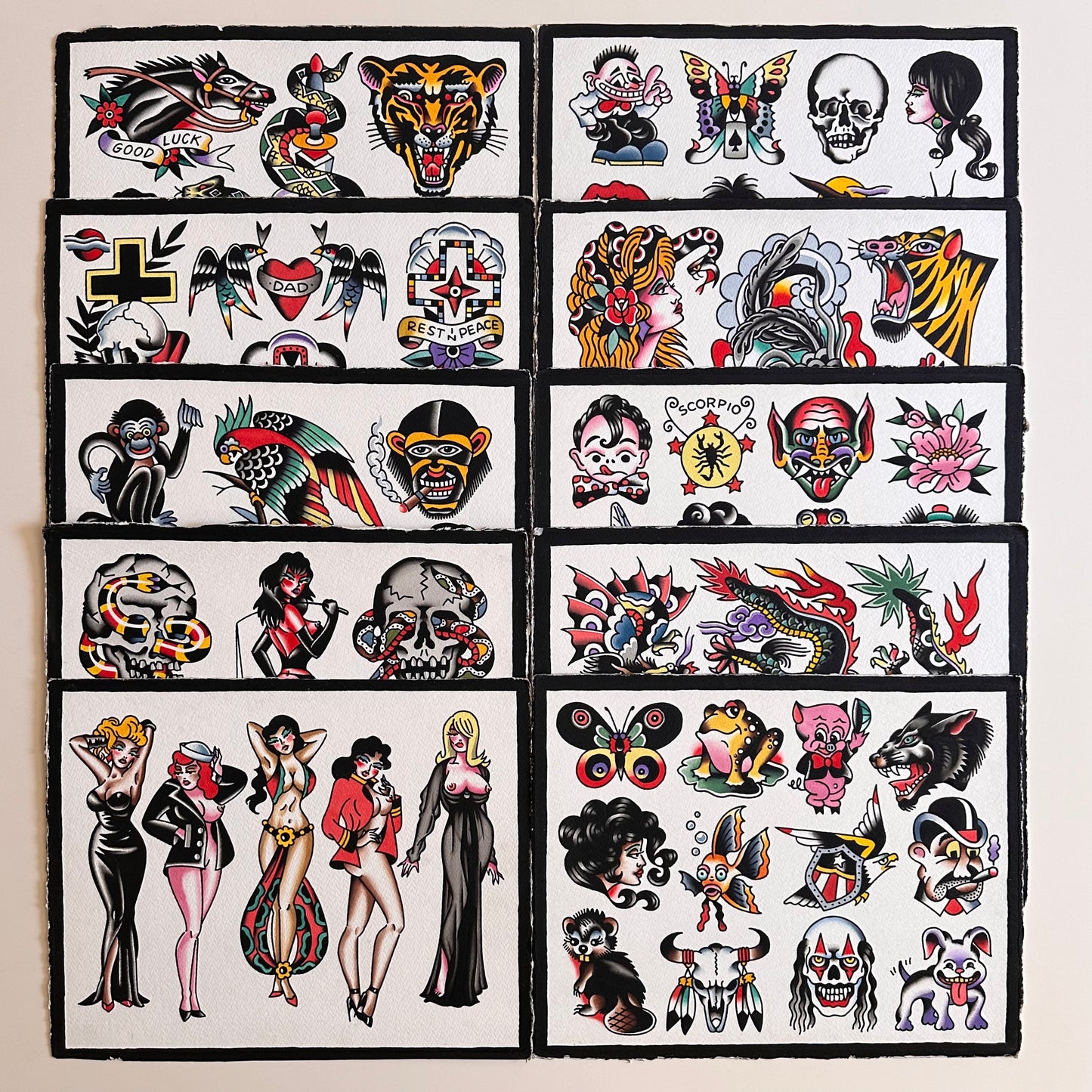 2024 Tattoo Flash Set