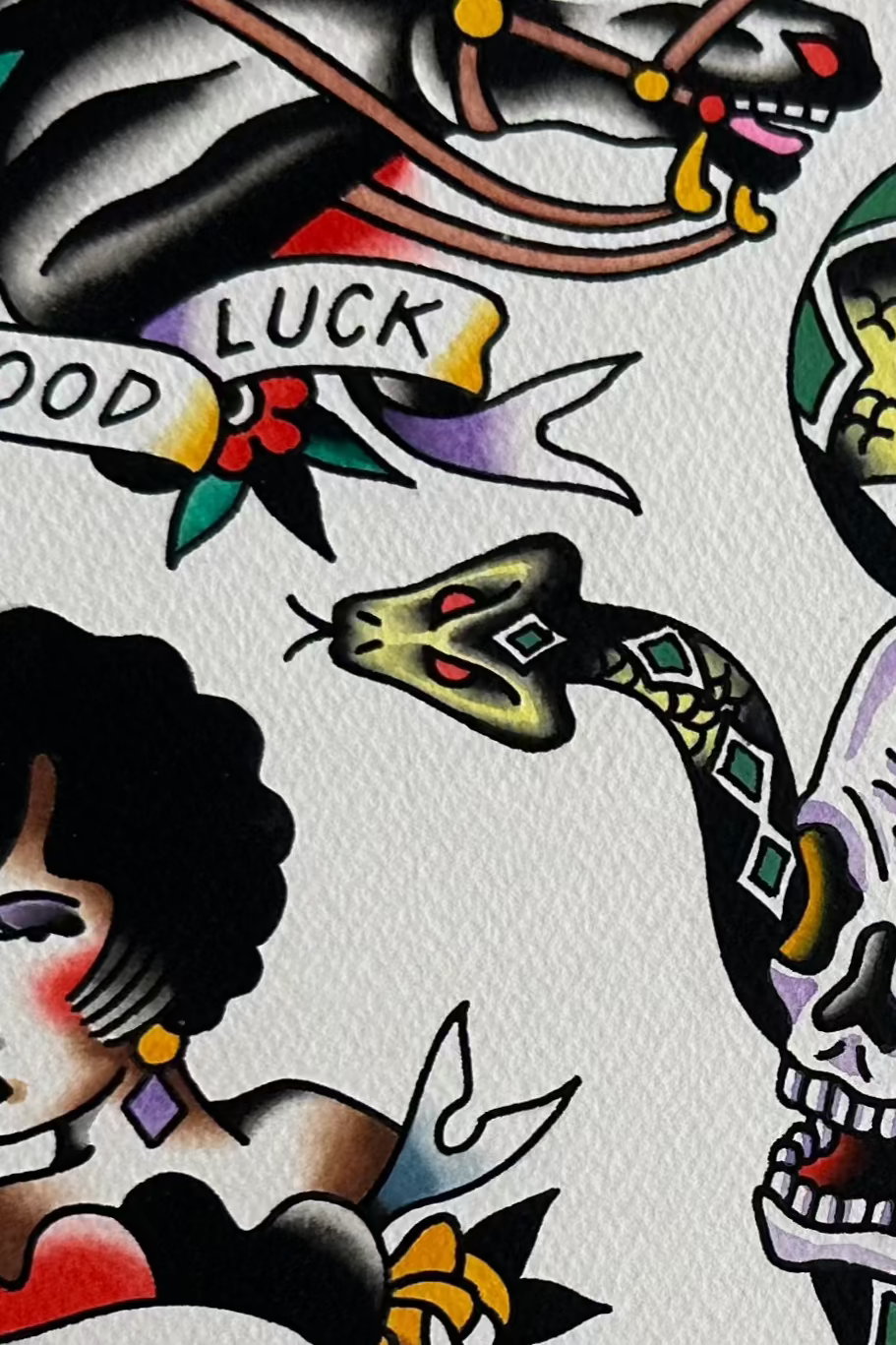 2024 Tattoo Flash Set