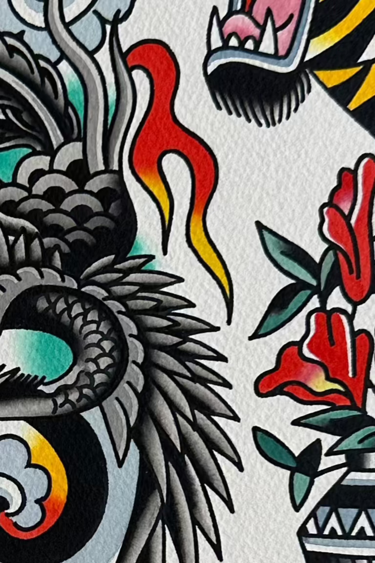 2024 Tattoo Flash Set
