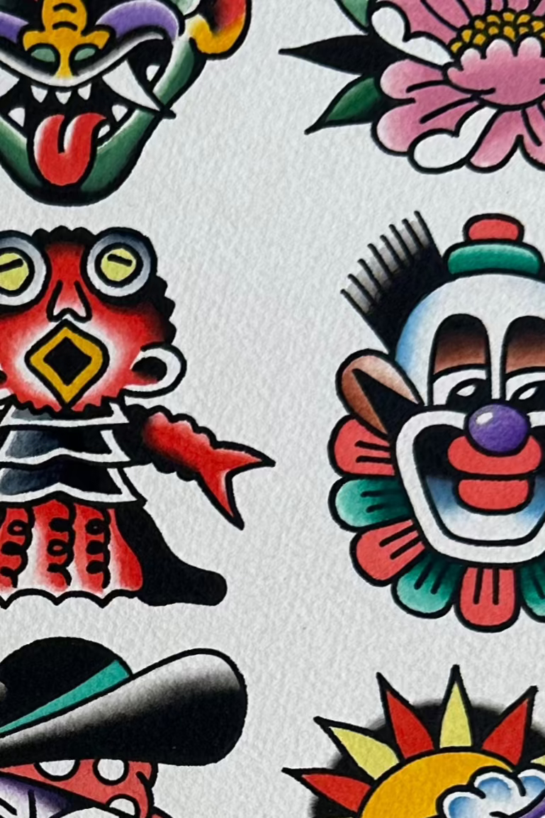 2024 Tattoo Flash Set