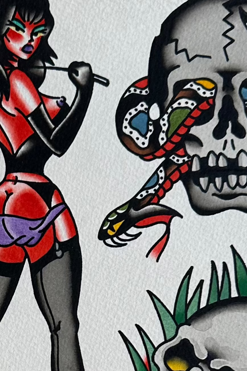 2024 Tattoo Flash Set
