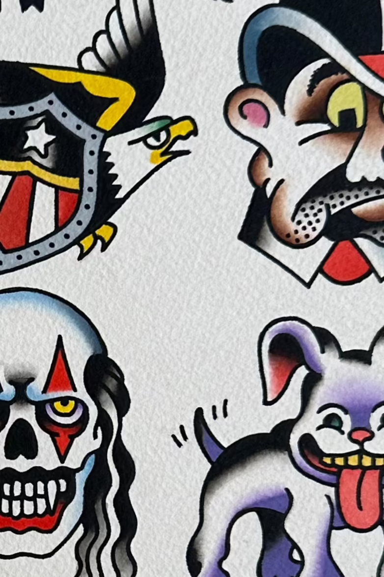 2024 Tattoo Flash Set