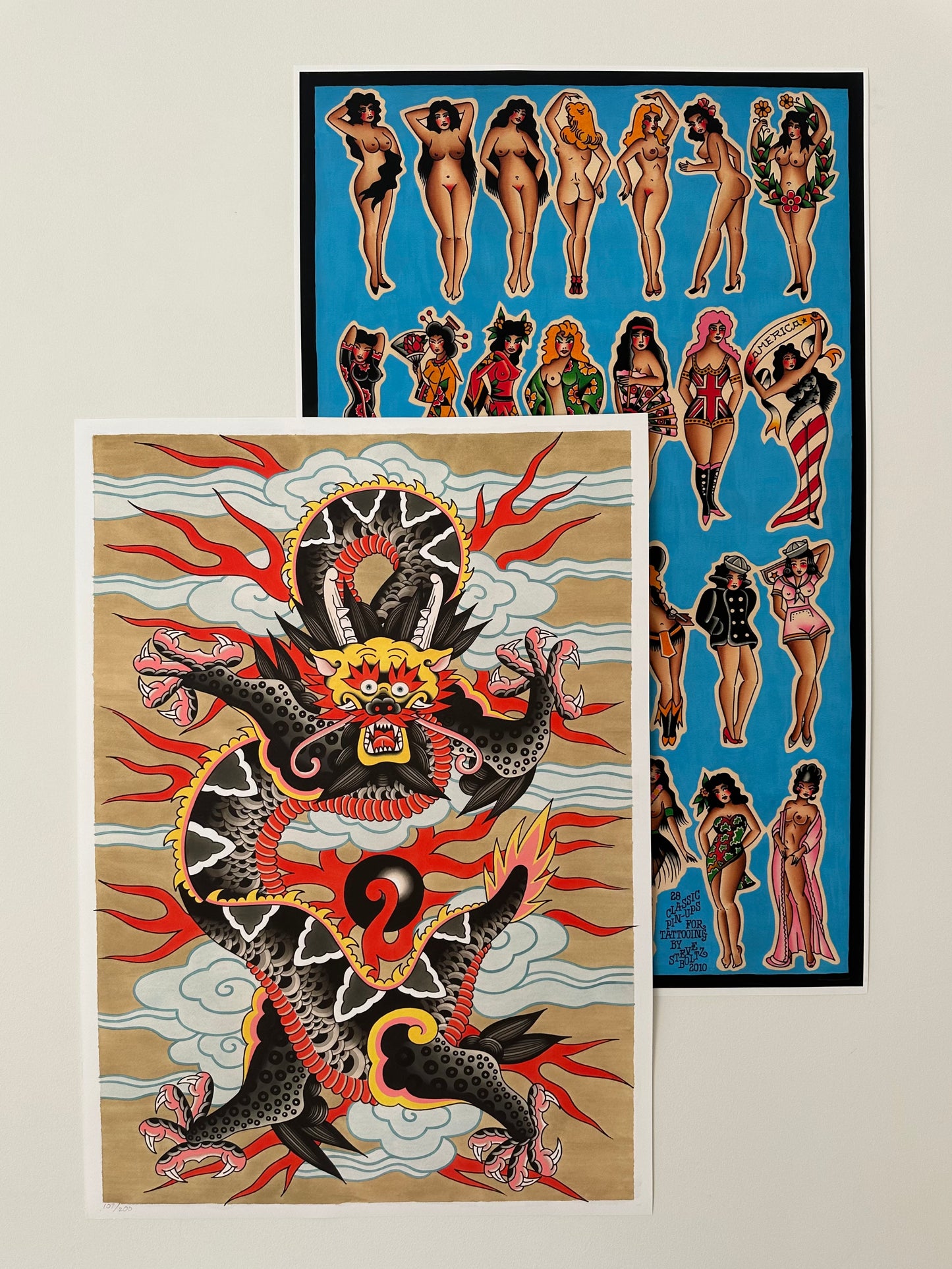2 LARGE PRINTS DEAL