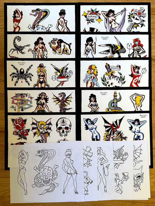 2021 Tattoo Flash Set